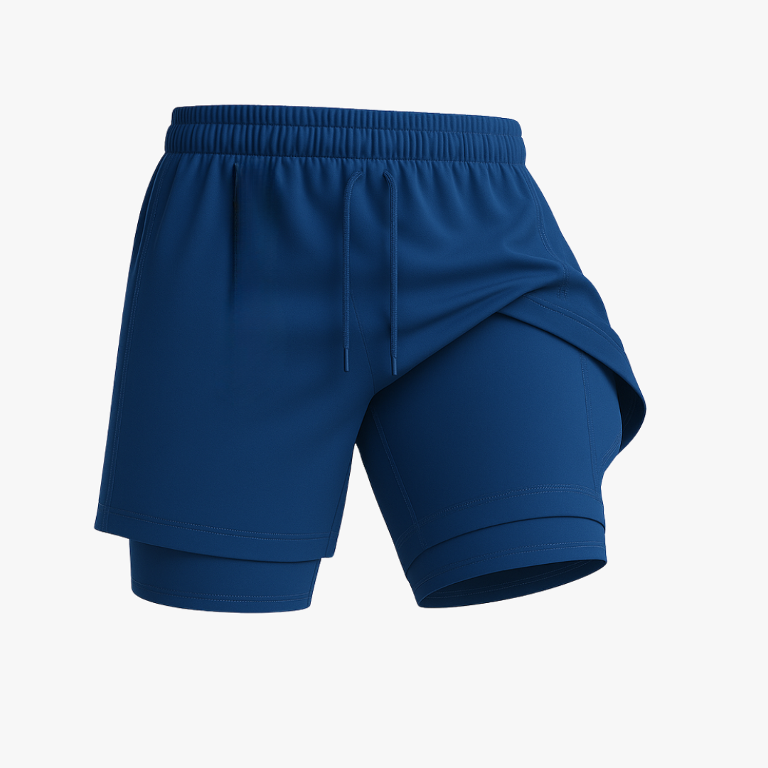 Boxhero 3-in-1 Quick-Dry Swim Trunks with Compression Liner