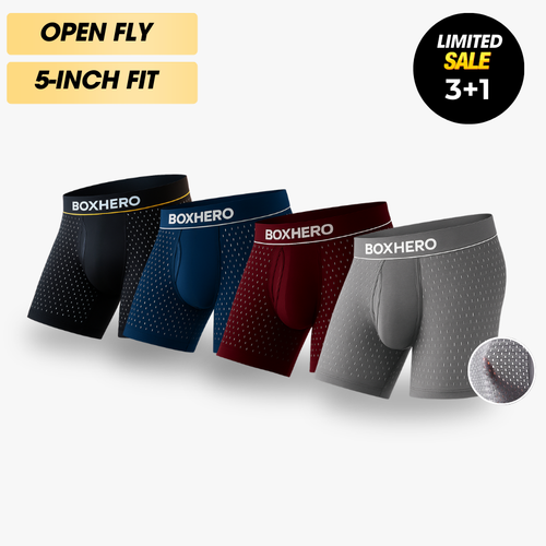4-Pack Boxhero 2.0 Bamboo Boxers
