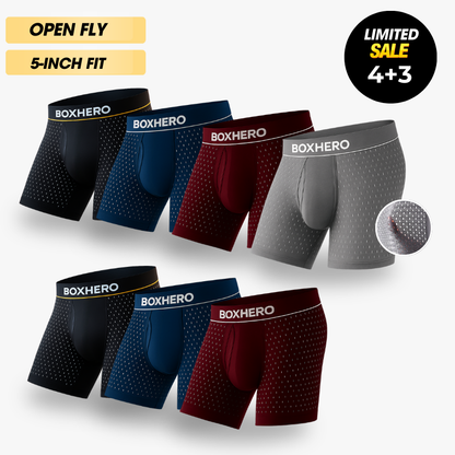 4-Pack Boxhero 2.0 Bamboo Boxers