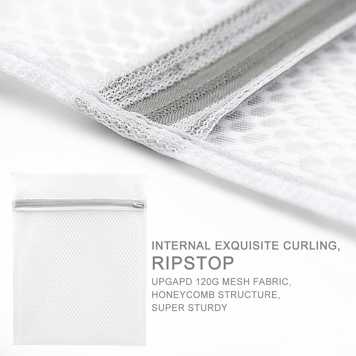 Protection Pack - 3x Premium Sustainable wash bags for bamboo fiber (CHECKOUTCHAMP)