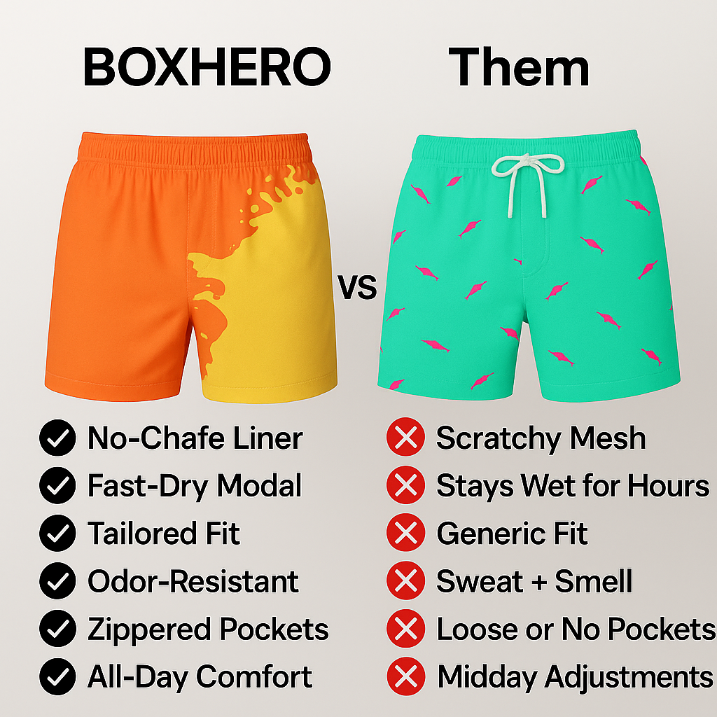 Boxhero Changing Colors Swim Shorts