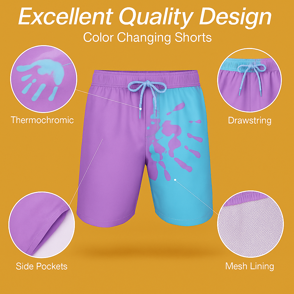 Boxhero Changing Colors Swim Shorts