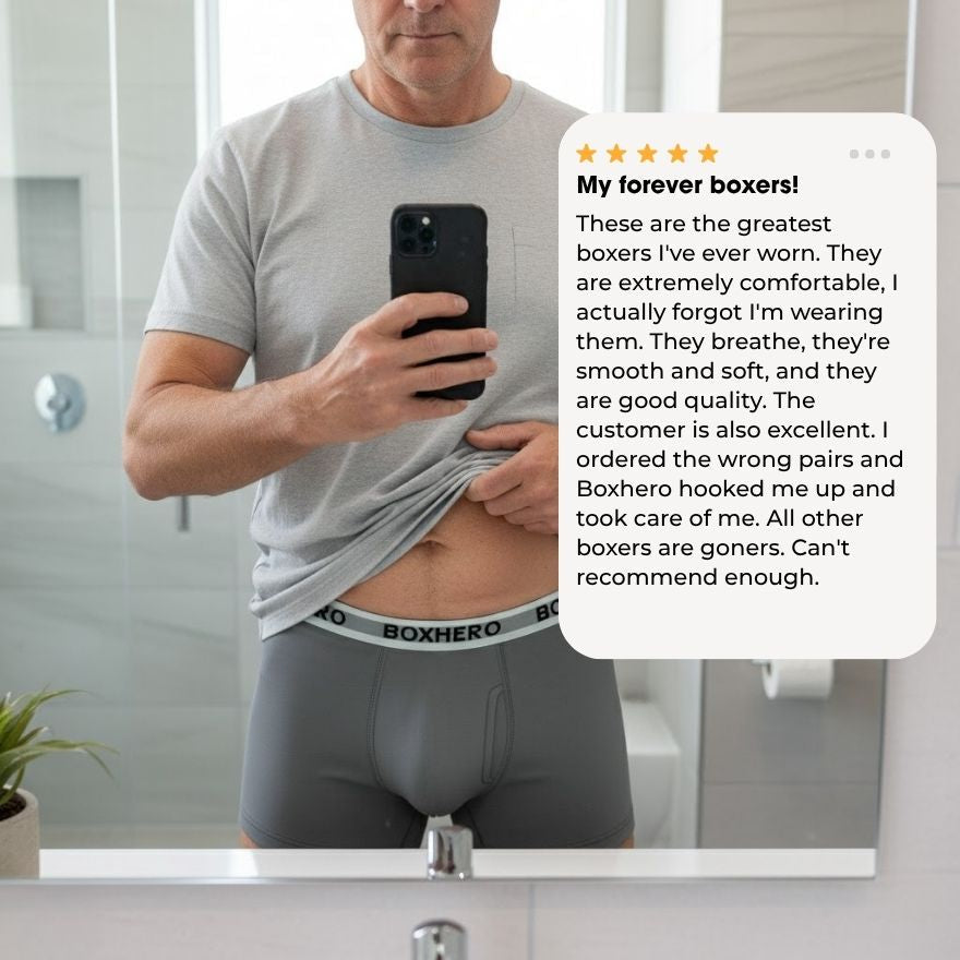 Boxhero INFEEL 6" — The Boxer That Feels Like Air (Copy)